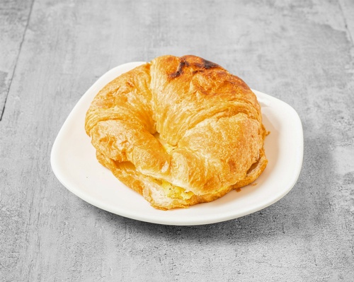 Egg croissant sandwich at Nature's Storehouse & Cafe.