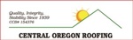 Central Oregon Roofing Central Oregon Roofing