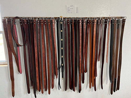Custom Leather Belts 