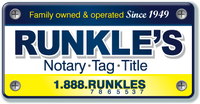 Runkle’s Notary, Tag & Title