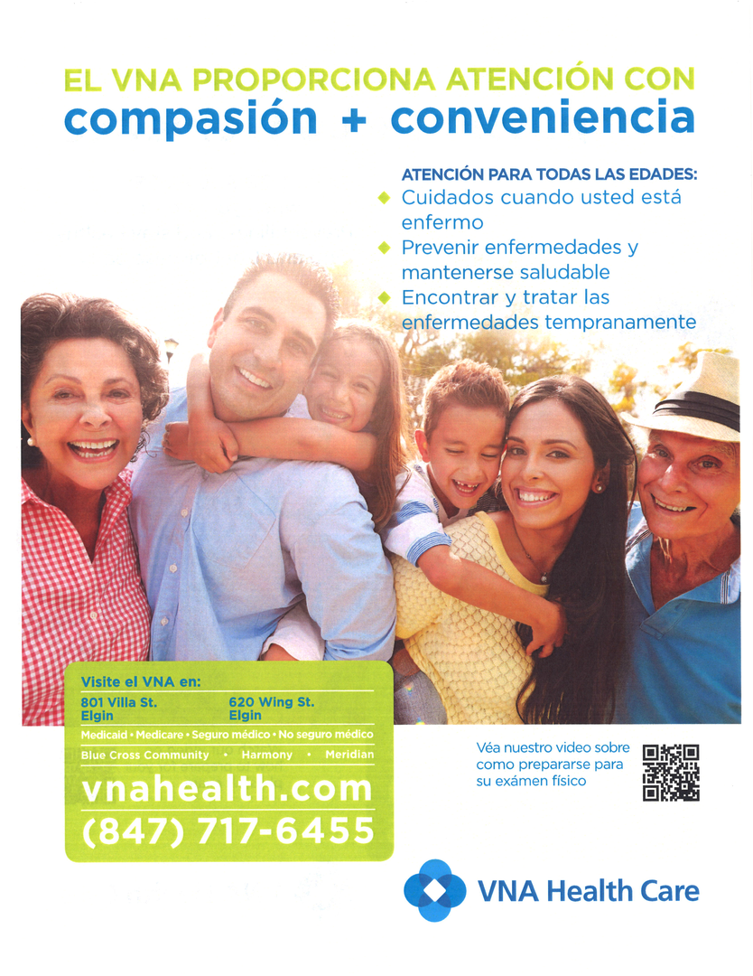 Vna Health Care Social Services Publiclayou Directory Elgin Area Chamber Of Commerce Il