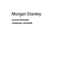 Morgan Stanley - Alicia Pfiffner, Financial Advisor