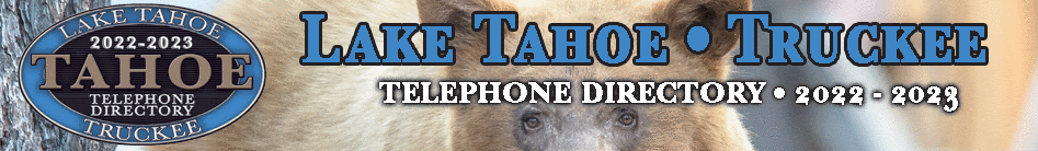 Tahoe Telephone Directories
