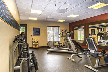 Modern fitness center
