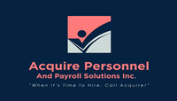 Acquire Personnel & Payroll Solutions Acquire Personnel & Payroll Solutions