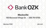 Bank OZK - Mocksville