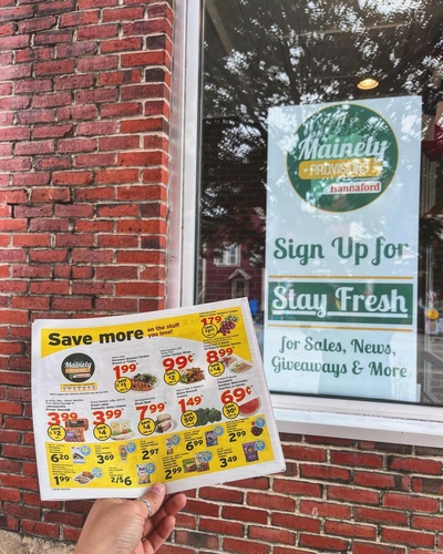 Sign up for our Stay Fresh program for the best weekly deals on groceries!