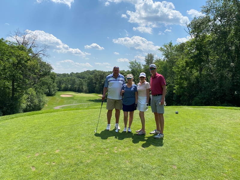Foursome at Chamber Golf Outing