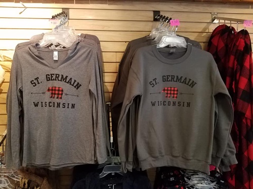 St. Germain hoodies, tees and crewnecks