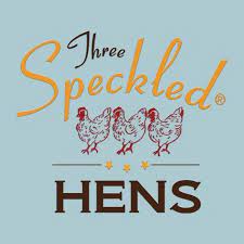 Three Speckled Hens Antique show