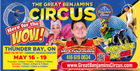 The Great Benjamin's Circus - All American Entertainment LLC