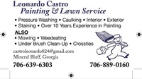 Leonardo Castro Painting & Lawn Service