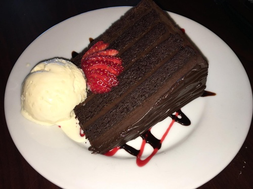 Five layer Chocolate Cake