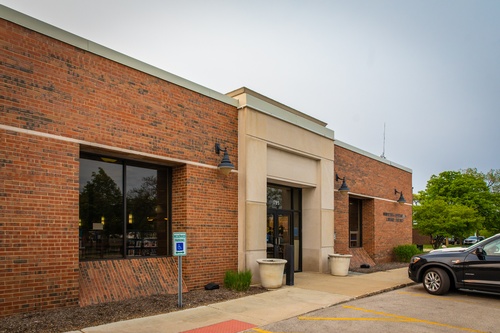 The Northfield Branch Library is located at 1785 Orchard Lane in Northfield.