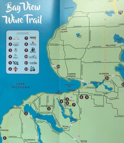 Wine Trail Map