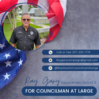 Campaign to Elect Ray Gary, Councilman-At-Large