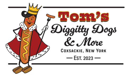  Tom's Diggity Dogs in Coxsackie, Logo