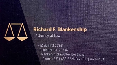 Richard F. Blankenship, Attorney at Law
