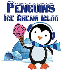 Penguins Ice Cream Igloo
