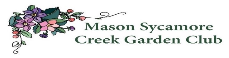 Mason Sycamore Creek Garden Club