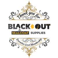 Blackout Sealcoat Supplies