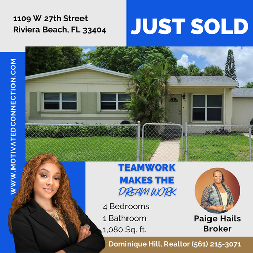Just Closed by Dominique Hill, Realtor at Motivated Connection