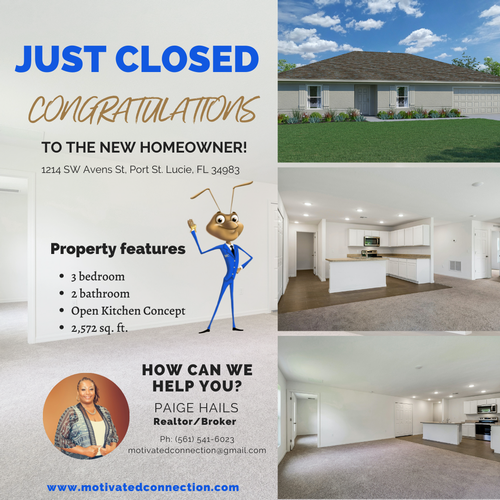 Just Closed by Paige Hails, Broker/Realtor at Motivated Connection