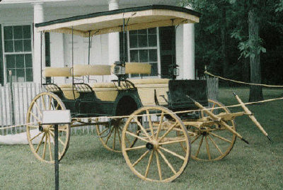 Nearly 100 antique carriages and sleigh