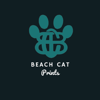 Beach Cat Prints