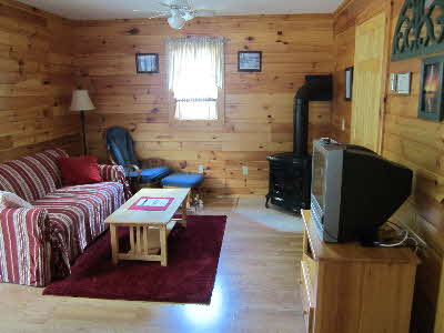 The Pines Cottage sitting room
