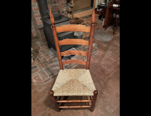 Shaker Chair Natural Rush seat