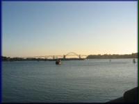 Beautiful Yaquina Bay & Bridge at Sunset