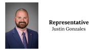 AR State Representative Justin Gonzales