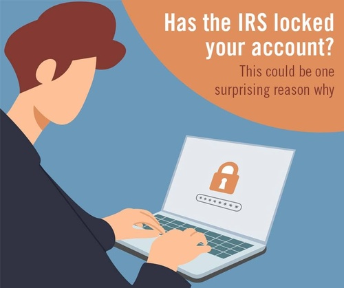 Has the IRS locked your account?
