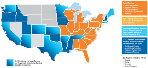 PNC Bank Footprint