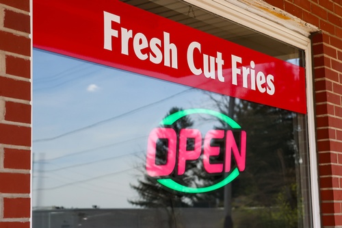 Lindy's Lunch - fresh cut fries - Wilmington Road