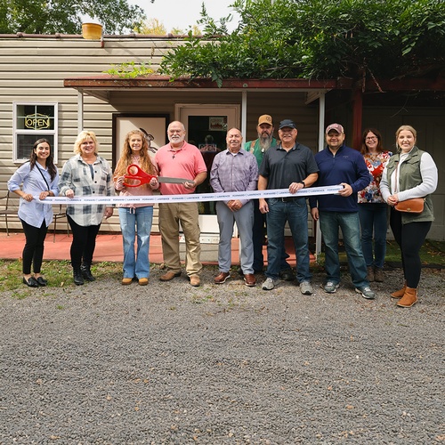 The Spindled Hare Ribbon Cutting