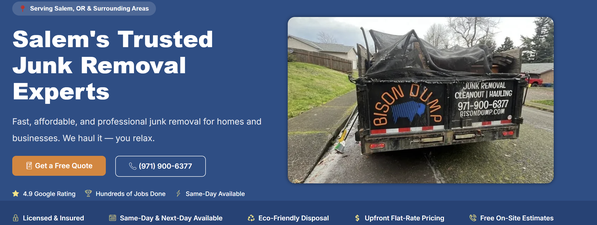 Bison Dump Hauling & Junk Removal