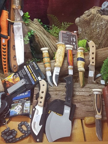 Knives and more Knives and more