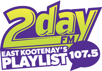 2dayFM East Kootenays Playlist 107.5 