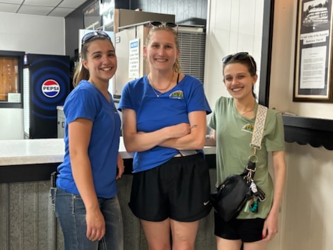 Employees - Angel, Jess, and Rachel