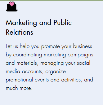  Marketing and Public Relations