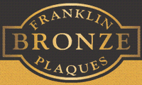 Franklin Bronze Plaques