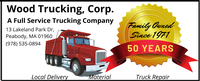Wood Trucking Corporation
