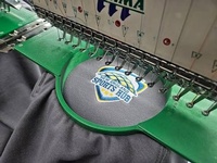 Blue Dolphin Screenprint & Embroidery