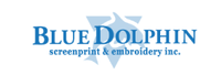 Blue Dolphin Screenprint & Embroidery
