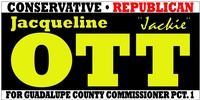 Jacqueline Ott for County Commissioner, Precinct 1