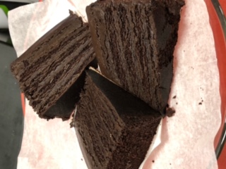 Double chocolate cake 