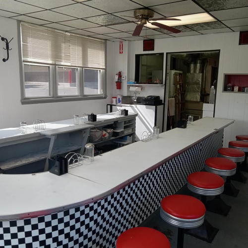 Interior of Little Red Lunchbox 