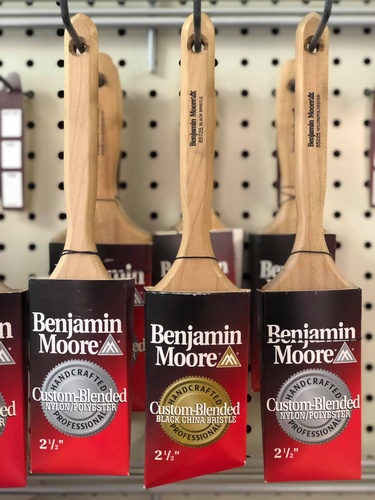 Benjamin Moore Paint Brushes (photo: Erica Volkir)